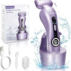 Krovena Electric Shaver for Women -  Purple